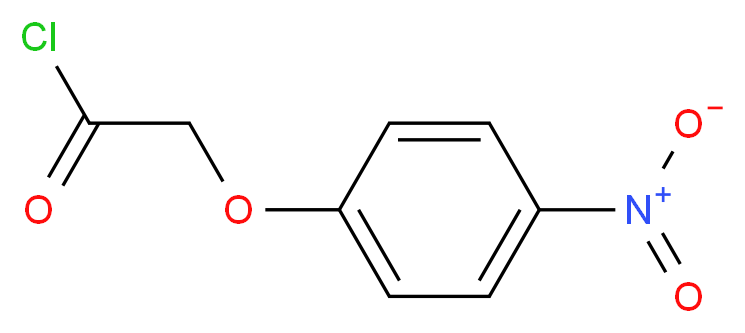 2-(4-nitrophenoxy)acetyl chloride_分子结构_CAS_20142-88-5