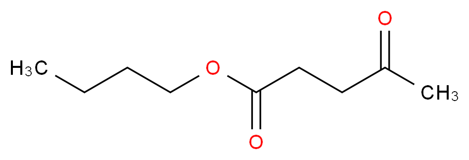 Butyl 4-oxopentanoate_分子结构_CAS_2052-15-5)