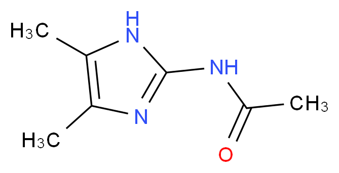 N-(4,5-Dimethyl-1H-imidazol-2-yl)acetamide_分子结构_CAS_40639-97-2)