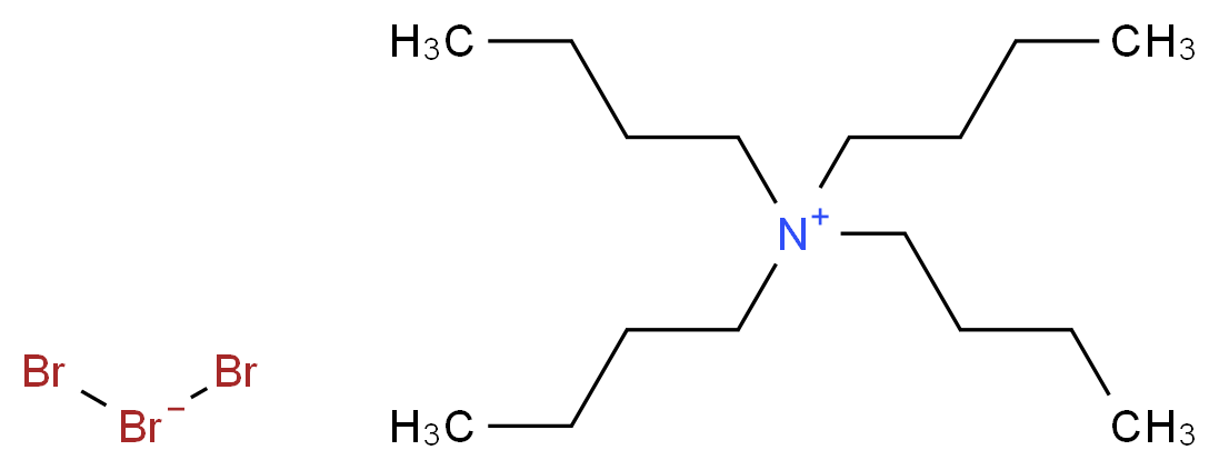 N,N,N,N-Tetrabutylammonium tribromide_分子结构_CAS_38932-80-8)