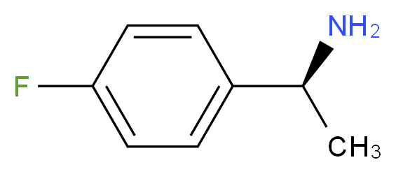 (1S)-1-(4-Fluorophenyl)ethylamine_分子结构_CAS_66399-30-2)