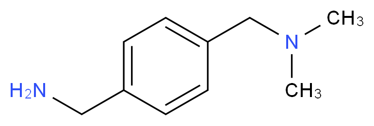 N-[4-(aminomethyl)benzyl]-N,N-dimethylamine_分子结构_CAS_34490-85-2)