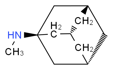 (3R,5S,7s)-N-methyladamantan-1-amine_分子结构_CAS_3717-38-2