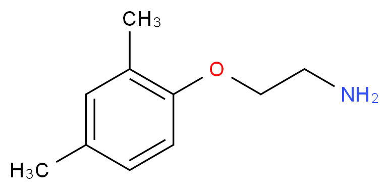 2-(2,4-dimethylphenoxy)ethanamine_分子结构_CAS_50912-65-7)