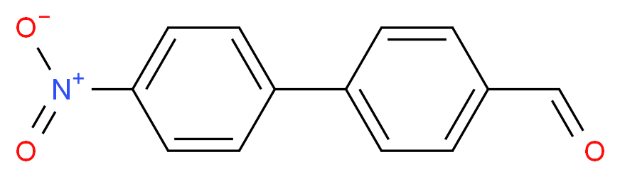 4'-Nitro[1,1'-biphenyl]-4-carbaldehyde_分子结构_CAS_98648-23-8)