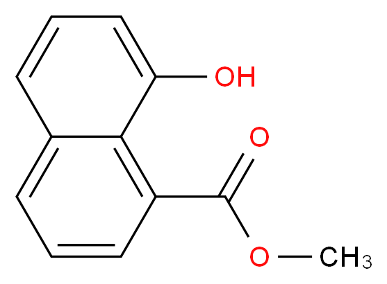 Methyl 8-hydroxy-1-naphthoate_分子结构_CAS_)