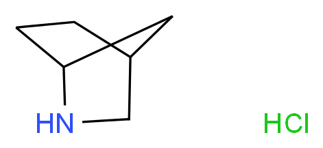 2-Azabicyclo[2.2.1]heptane hydrochloride_分子结构_CAS_279-24-3)