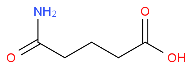 4-carbamoylbutanoic acid_分子结构_CAS_)