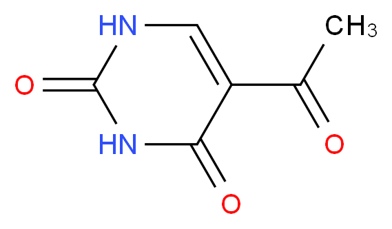 5-acetyl-1,2,3,4-tetrahydropyrimidine-2,4-dione_分子结构_CAS_6214-65-9