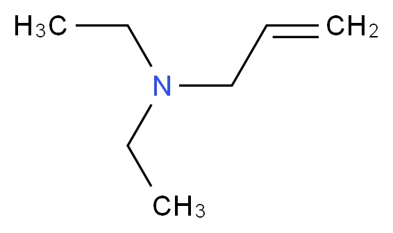 ALLYLDIETHYLAMINE_分子结构_CAS_5666-17-1)