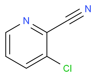 3-Chloropyridine-2-carbonitrile_分子结构_CAS_38180-46-0)