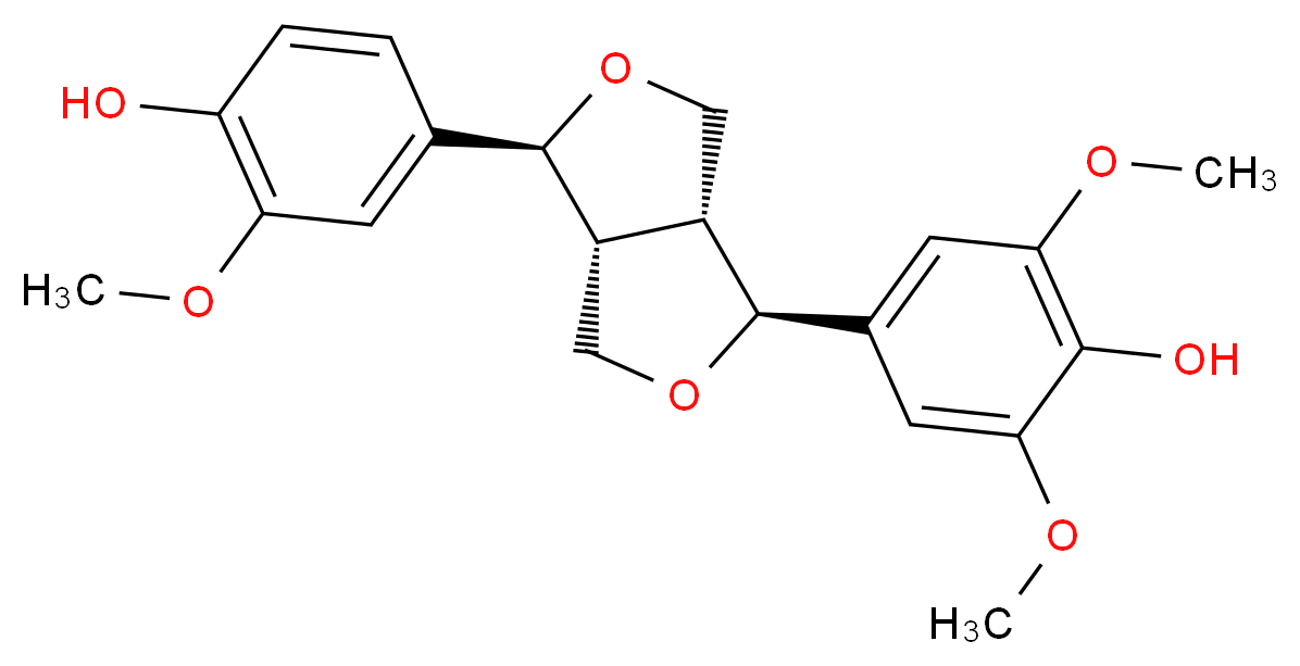 Medioresinol_分子结构_CAS_40957-99-1)
