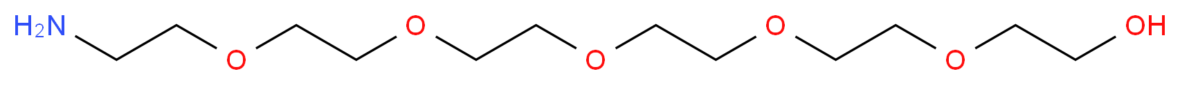 17-amino-3,6,9,12,15-pentaoxaheptadecan-1-ol_分子结构_CAS_39160-70-8