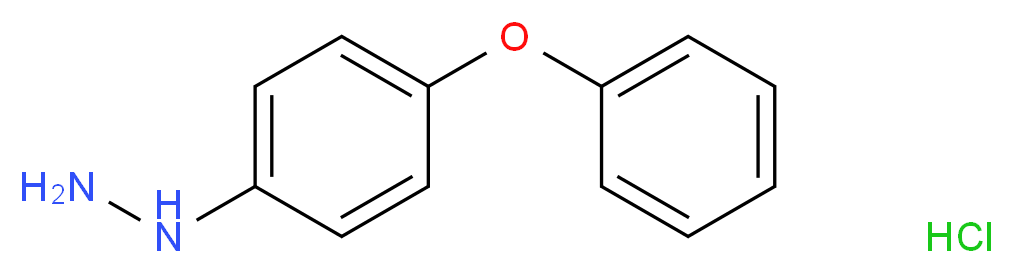 (4-phenoxyphenyl)hydrazine hydrochloride_分子结构_CAS_)