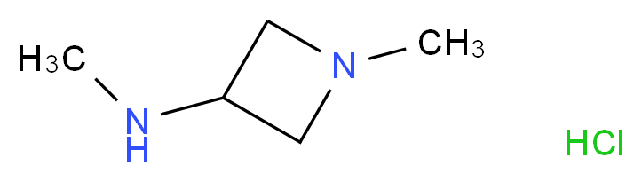 N,1-dimethylazetidin-3-amine hydrochloride_分子结构_CAS_321890-38-4