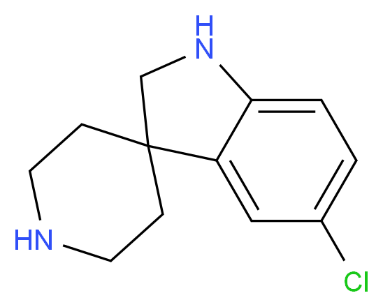 5-CHLOROSPIRO[INDOLINE-3,4'-PIPERIDINE]_分子结构_CAS_944901-03-5)