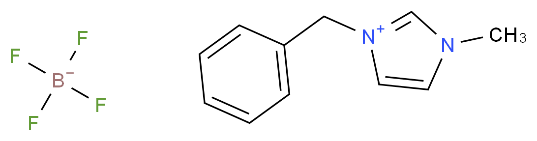 1-Benzyl-3-methylimidazolium tetrafluoroborate_分子结构_CAS_500996-04-3)