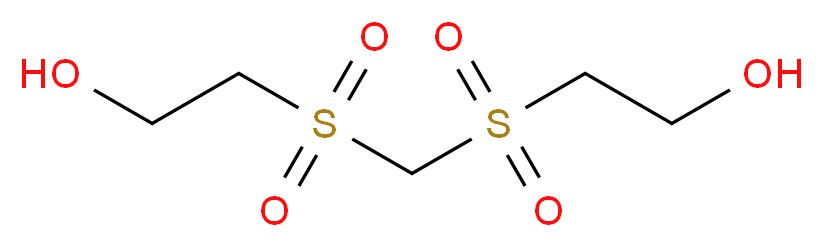 Bis[(2-hydroxyethyl)sulphonyl]methane_分子结构_CAS_41123-69-7)