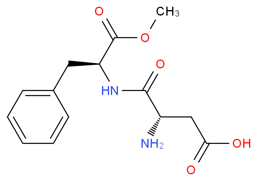 (3S)-3-amino-3-{[(2S)-1-methoxy-1-oxo-3-phenylpropan-2-yl]carbamoyl}propanoic acid_分子结构_CAS_22839-47-0