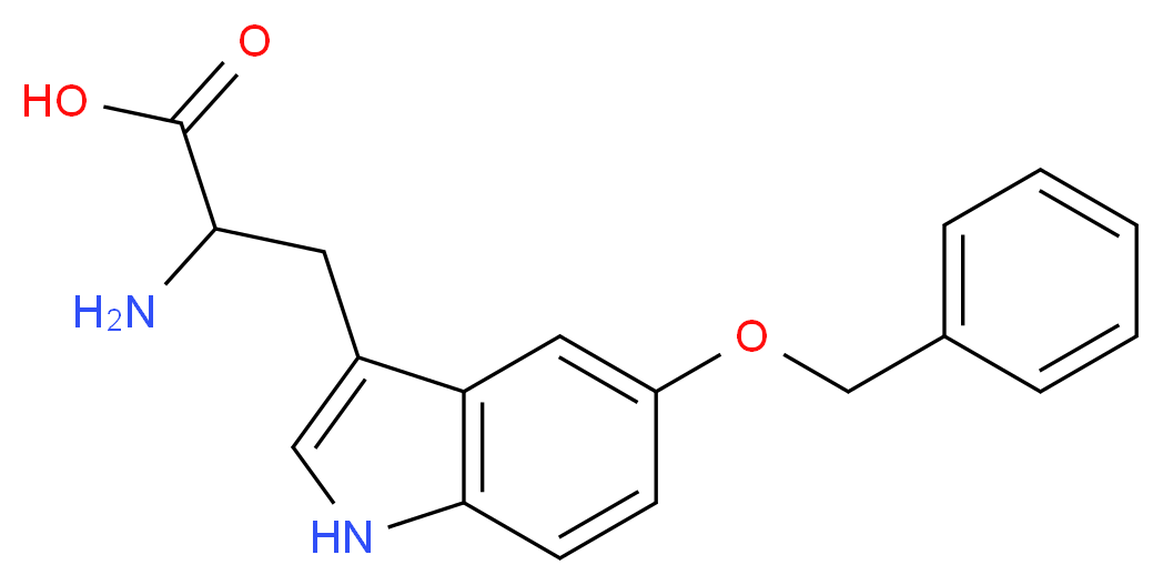 DL-5-BENZYLOXYTRIPTOPHAN_分子结构_CAS_1956-25-8)