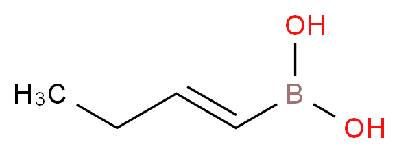 [(1E)-but-1-en-1-yl]boronic acid_分子结构_CAS_852458-12-9