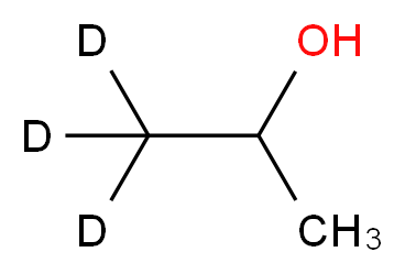 (1,1,1-<sup>2</sup>H<sub>3</sub>)propan-2-ol_分子结构_CAS_84809-71-2