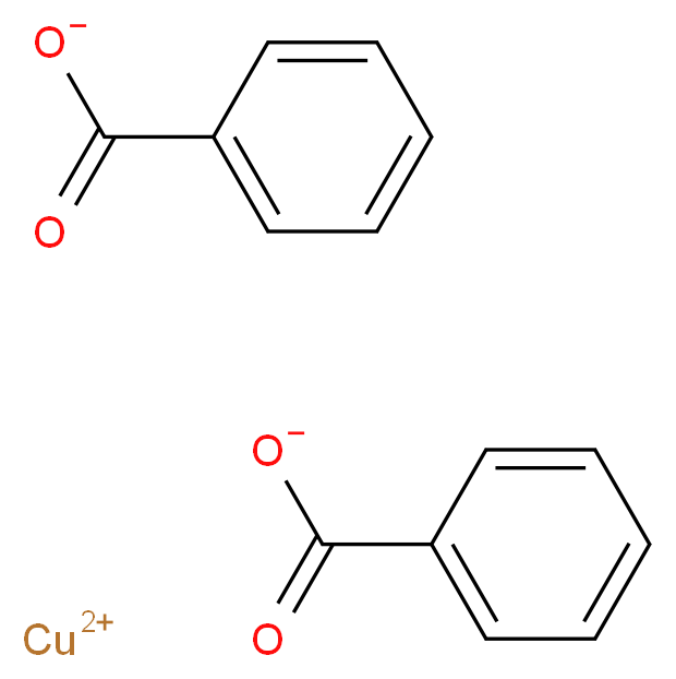 Copper benzoate_分子结构_CAS_533-01-7)