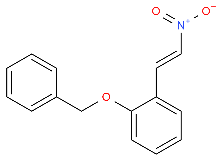 2-苄氧基-反式-β-硝基苯乙烯_分子结构_CAS_40276-09-3)