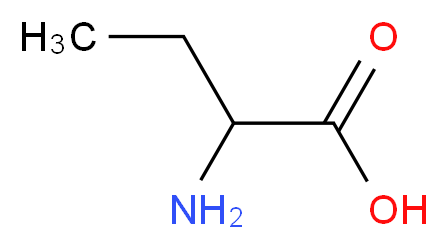 2-Aminobutanoic acid_分子结构_CAS_)