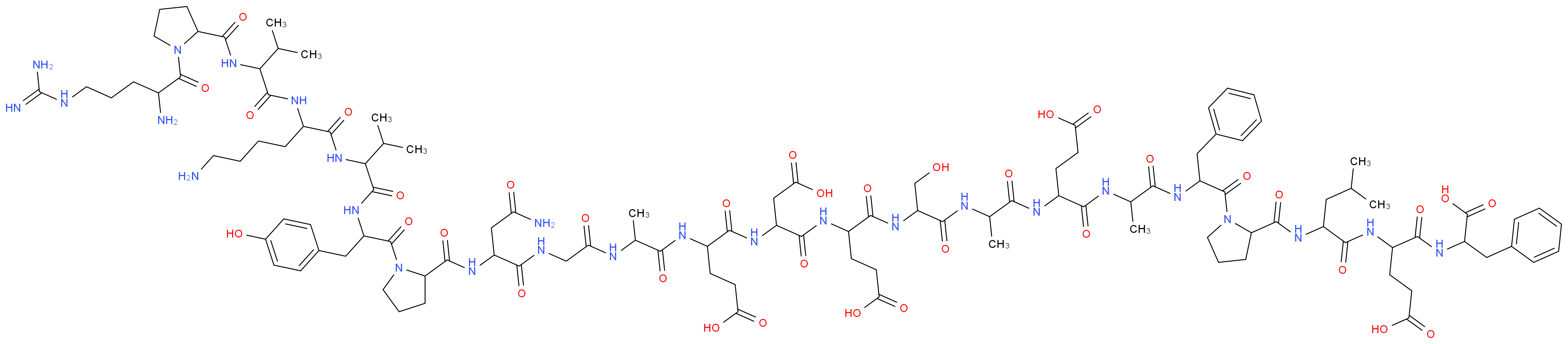 ProteoMass&trade; ACTH Fragment 18-39 MALDI-MS Standard_分子结构_CAS_53917-42-3)