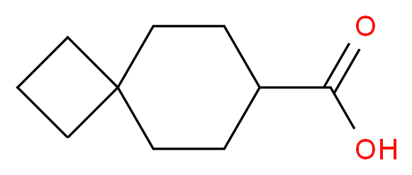 Spiro[3.5]nonane-7-carboxylic acid_分子结构_CAS_1086399-15-6)