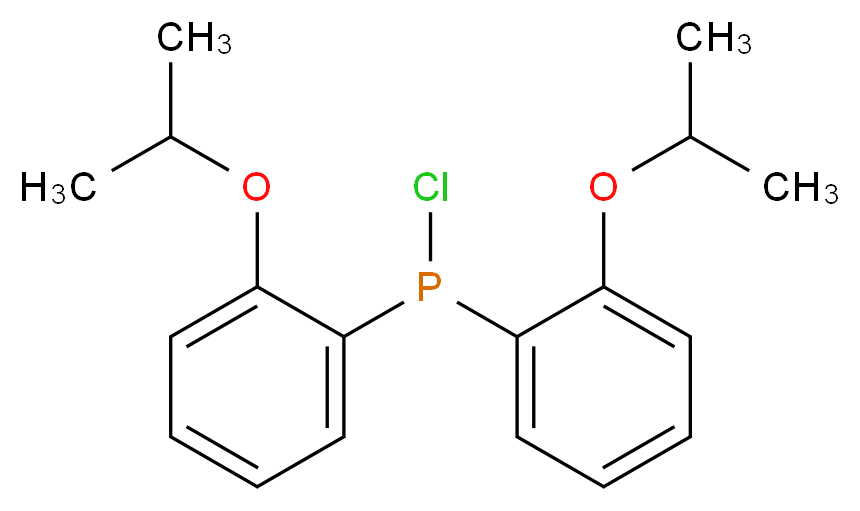 双(2-异丙氧基苯基)氯膦_分子结构_CAS_1219589-19-1)