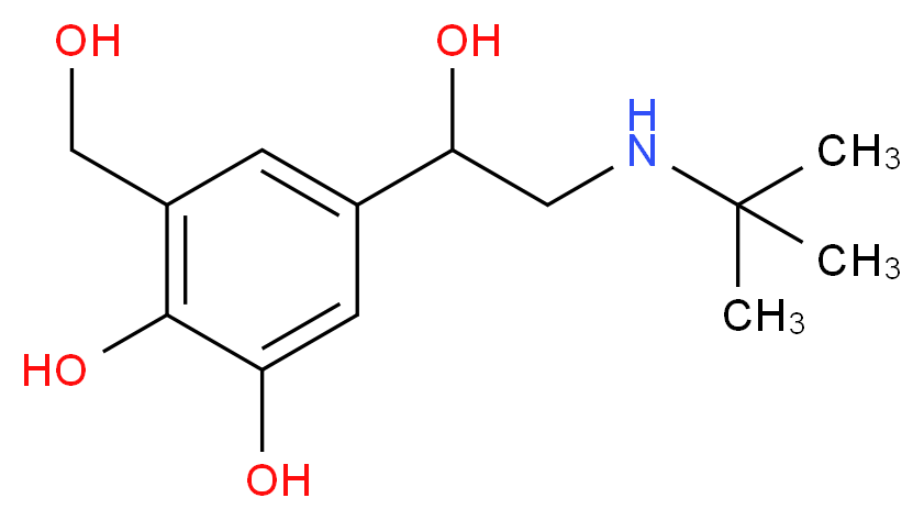 5-Hydroxy Albuterol_分子结构_CAS_182676-90-0)