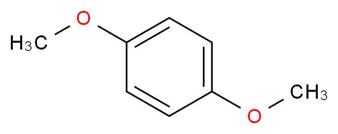 1,4-dimethoxybenzene_分子结构_CAS_150-78-7