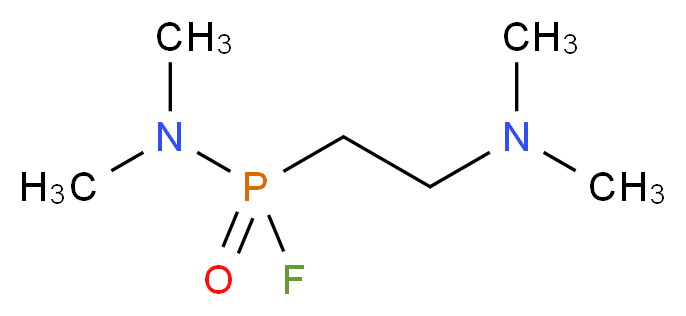 (dimethylamino)[2-(dimethylamino)ethyl]phosphinoyl fluoride_分子结构_CAS_141102-74-1