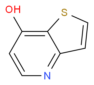 thieno[3,2-b]pyridin-7-ol_分子结构_CAS_107818-20-2