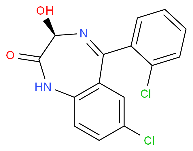 (R)-Lorazepam_分子结构_CAS_91402-80-1)