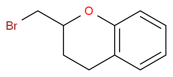 2-(Bromomethyl)chroman_分子结构_CAS_852181-00-1)