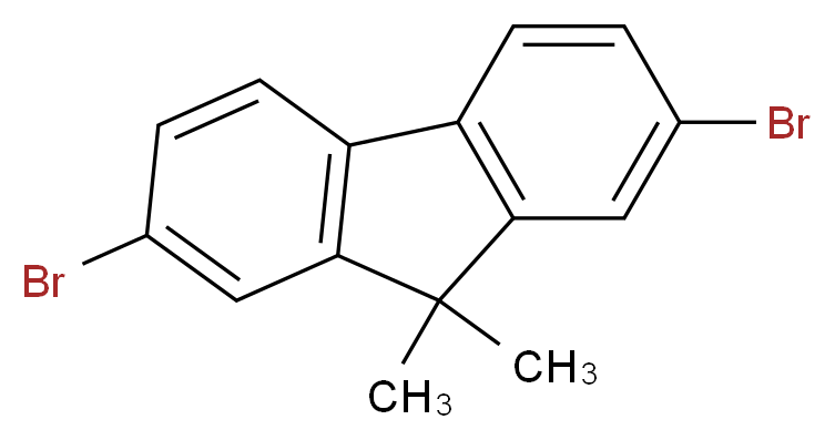 2,7-Dibromo-9,9-dimethylfluorene_分子结构_CAS_28320-32-3)