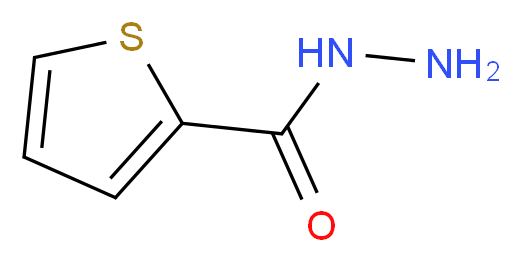 2-THIOPHENECARBOXYLIC ACID HYDRAZIDE_分子结构_CAS_2361-27-5)