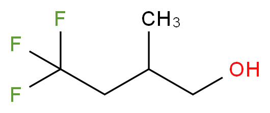 2-Methyl-4,4,4-trifluorobutanol 95%_分子结构_CAS_107103-95-7)