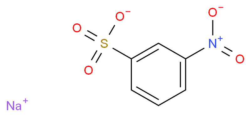 3-硝基苯磺酸钠_分子结构_CAS_127-68-4)