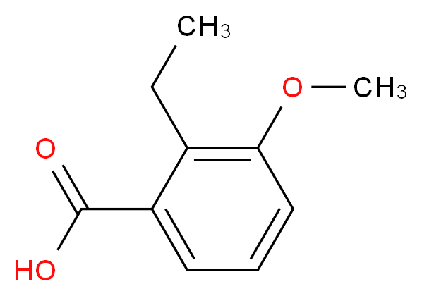 2-Ethyl-3-methoxybenzoic acid_分子结构_CAS_57598-51-3)
