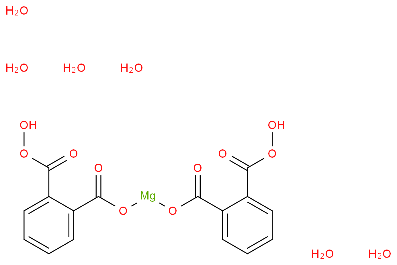 2-({[(2-carbonoperoxoylbenzoyloxy)magnesio]oxy}carbonyl)benzene-1-carboperoxoic acid hexahydrate_分子结构_CAS_84665-66-7