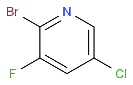 2-Bromo-5-chloro-3-fluoropyridine_分子结构_CAS_514797-97-8)