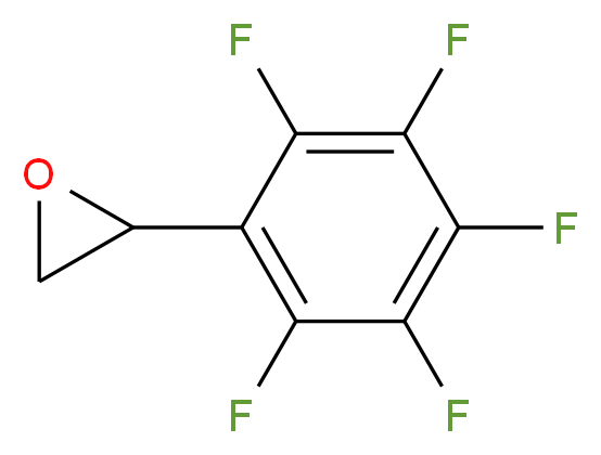 (Pentafluorophenyl)ethylene oxide_分子结构_CAS_13561-85-8)