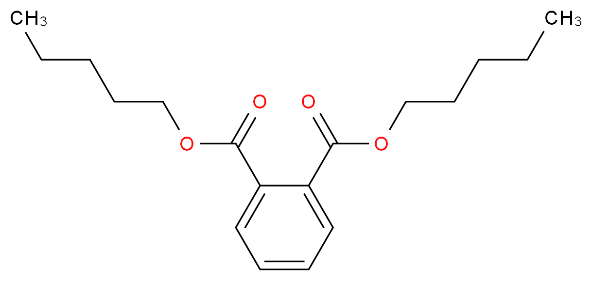 1,2-dipentyl benzene-1,2-dicarboxylate_分子结构_CAS_131-18-0