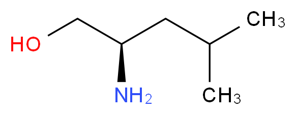 (R)-2-AMino-4-Methylpentan-1-ol_分子结构_CAS_53448-09-2)