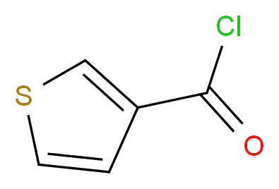 thiophene-3-carbonyl chloride_分子结构_CAS_41507-35-1