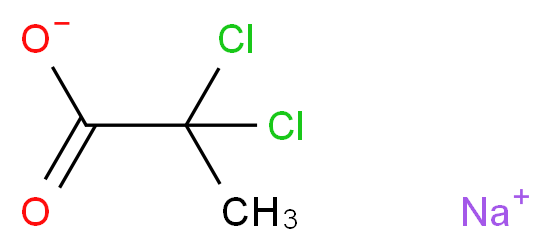 sodium 2,2-dichloropropanoate_分子结构_CAS_127-20-8